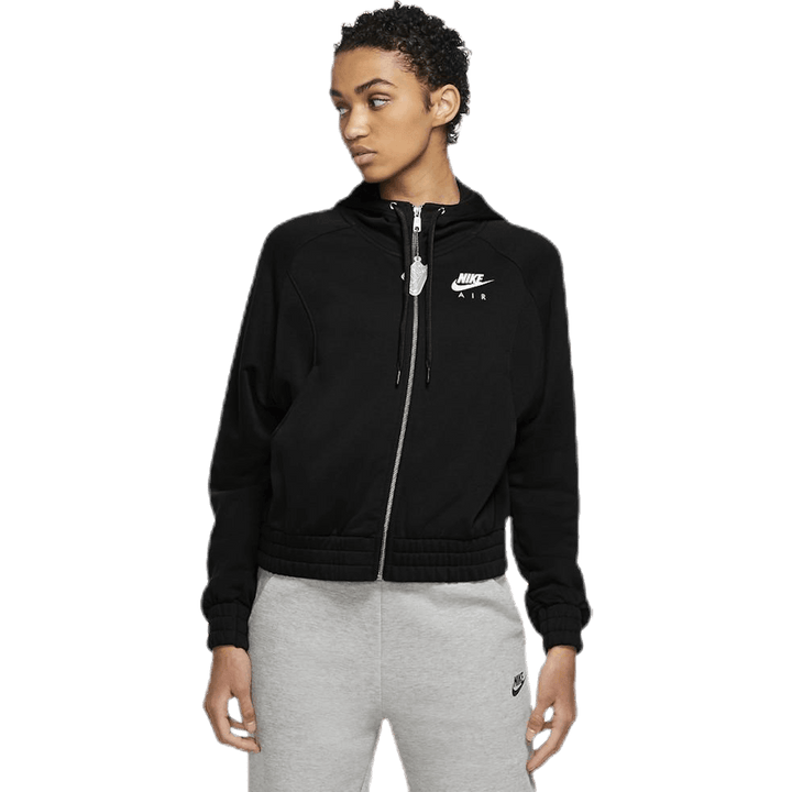 Nsw Air Hoodie Fz Bb Flc White/Black
