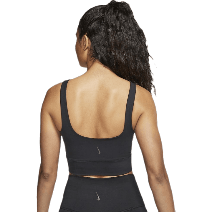 Nike Yoga Luxe Crop Top Svart/Grå