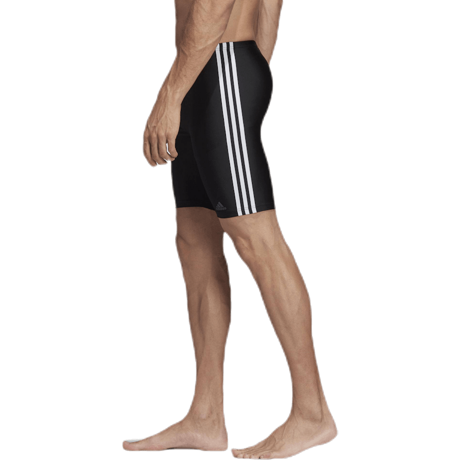 Fitness 3 Strepen Zwem Jammer Zwart / Wit
