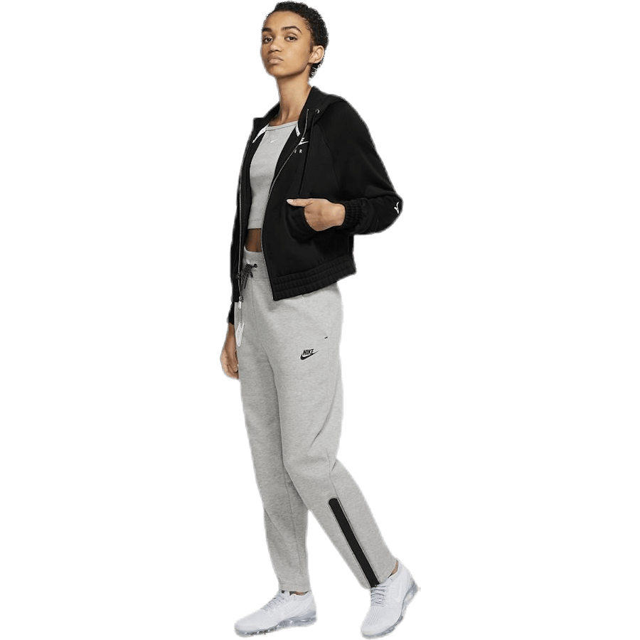 Nsw Air Hoodie Fz Bb Flc White/Black