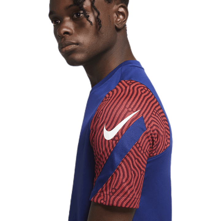 Dri-FIT Strike SS blå/hvid