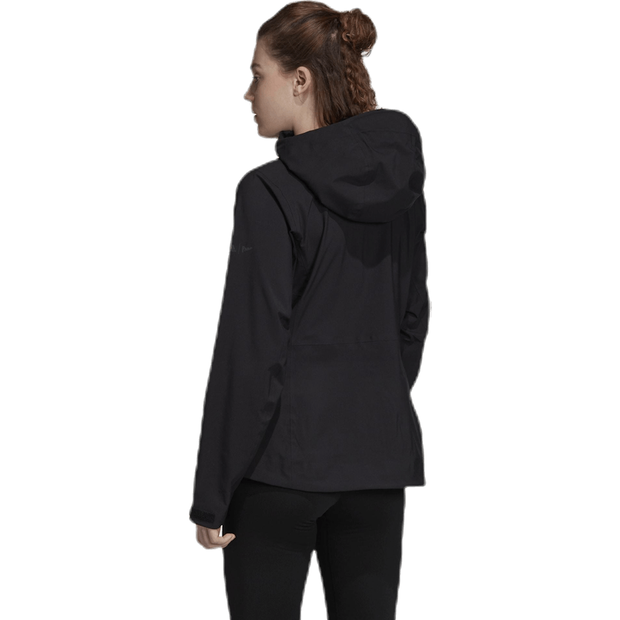 Parley Drielaags Jas Zwart