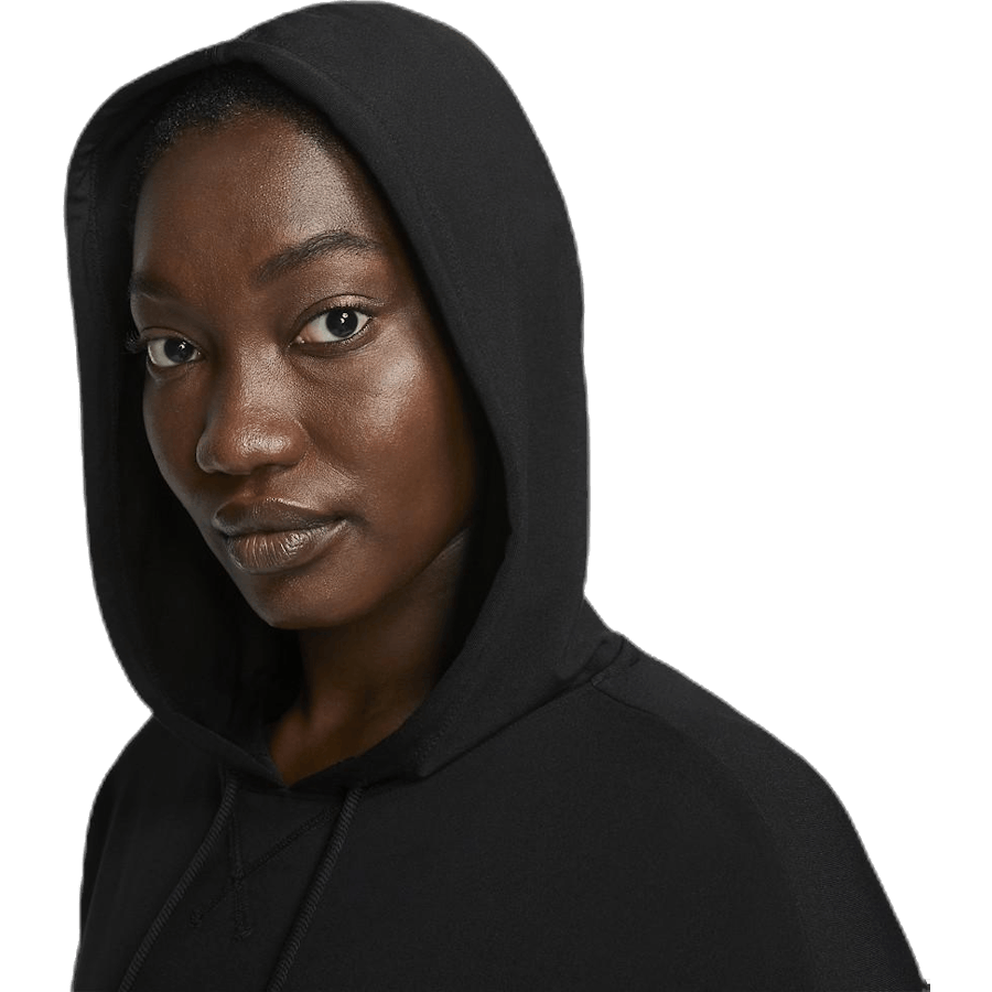 Mikina s kapucí Yoga Jersey Crop Black