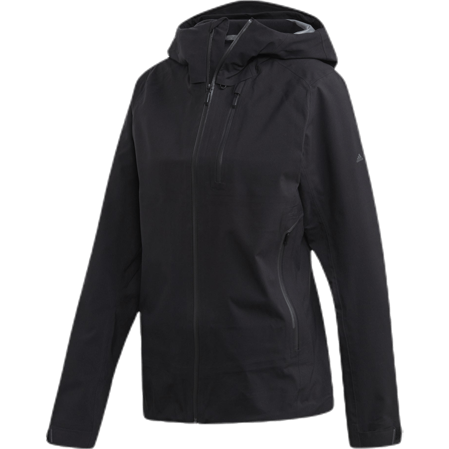 Parley Drielaags Jas Zwart