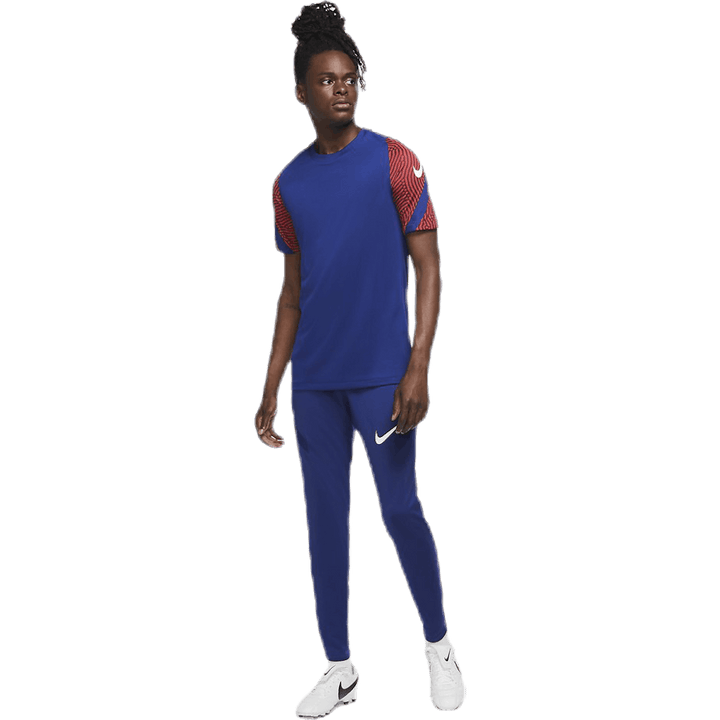 Dri-FIT Strike SS blå/hvid