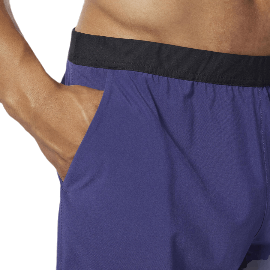 Short de vitesse bleu