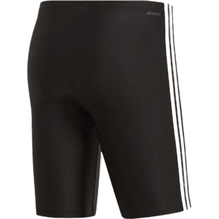 Fitness 3 Strepen Zwem Jammer Zwart / Wit