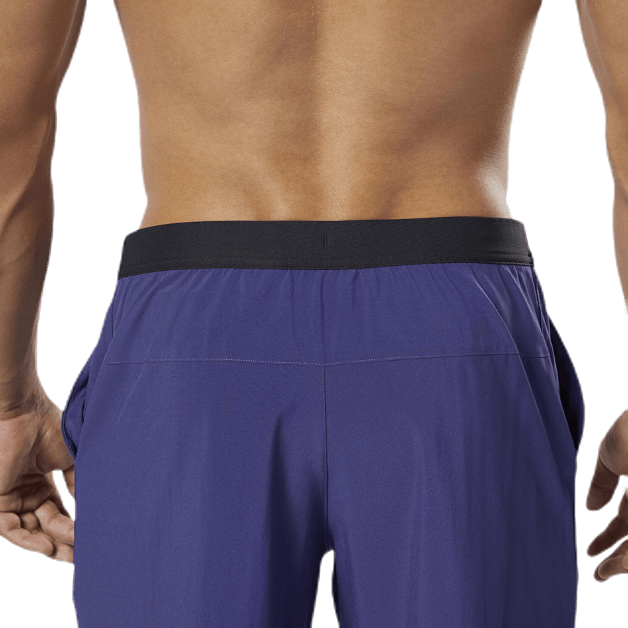 Short de vitesse bleu