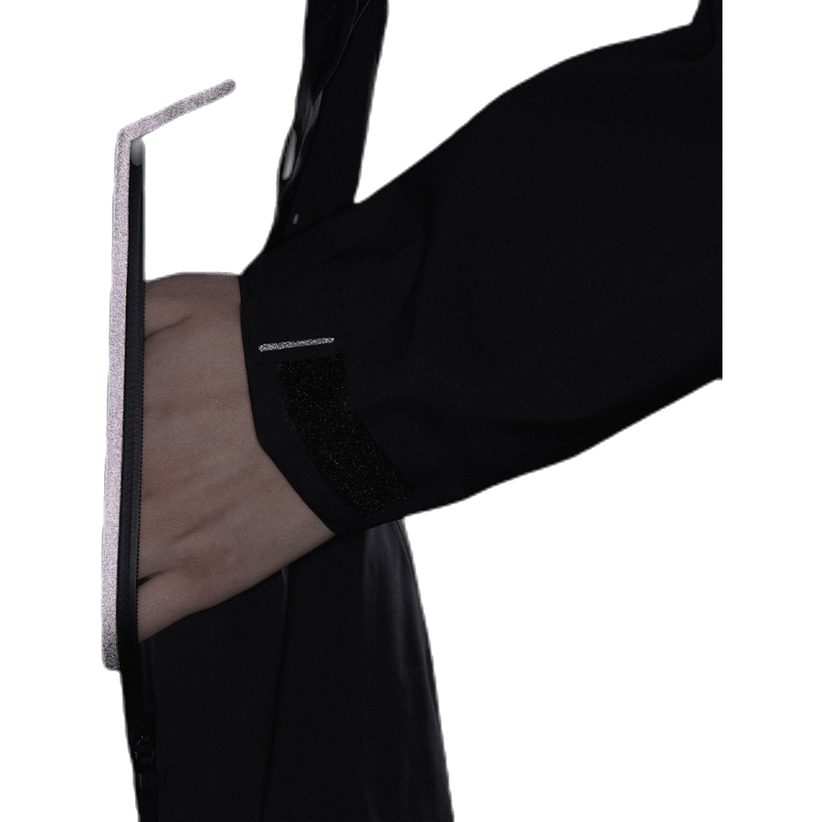 Parley Drielaags Jas Zwart