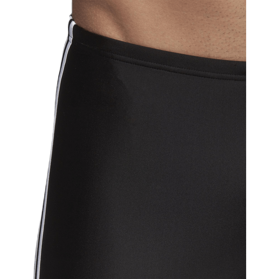 Fitness 3 Strepen Zwem Jammer Zwart / Wit