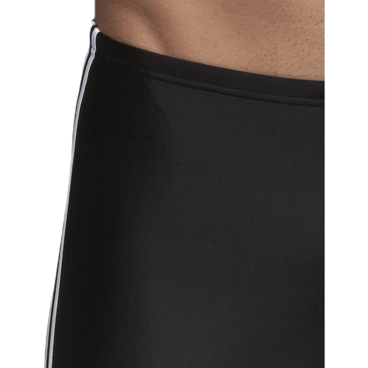 Fitness 3 Strepen Zwem Jammer Zwart / Wit