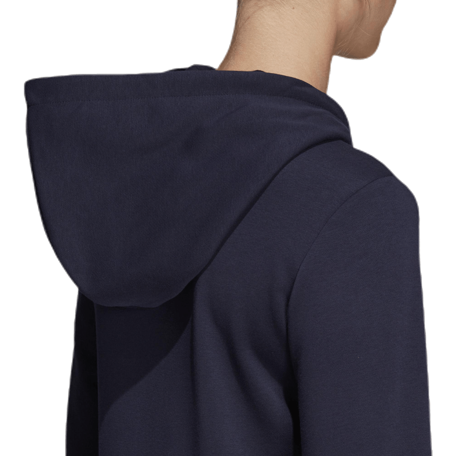 Sweat à capuche entièrement zippé Essentials Linear Legend Ink / Blanc