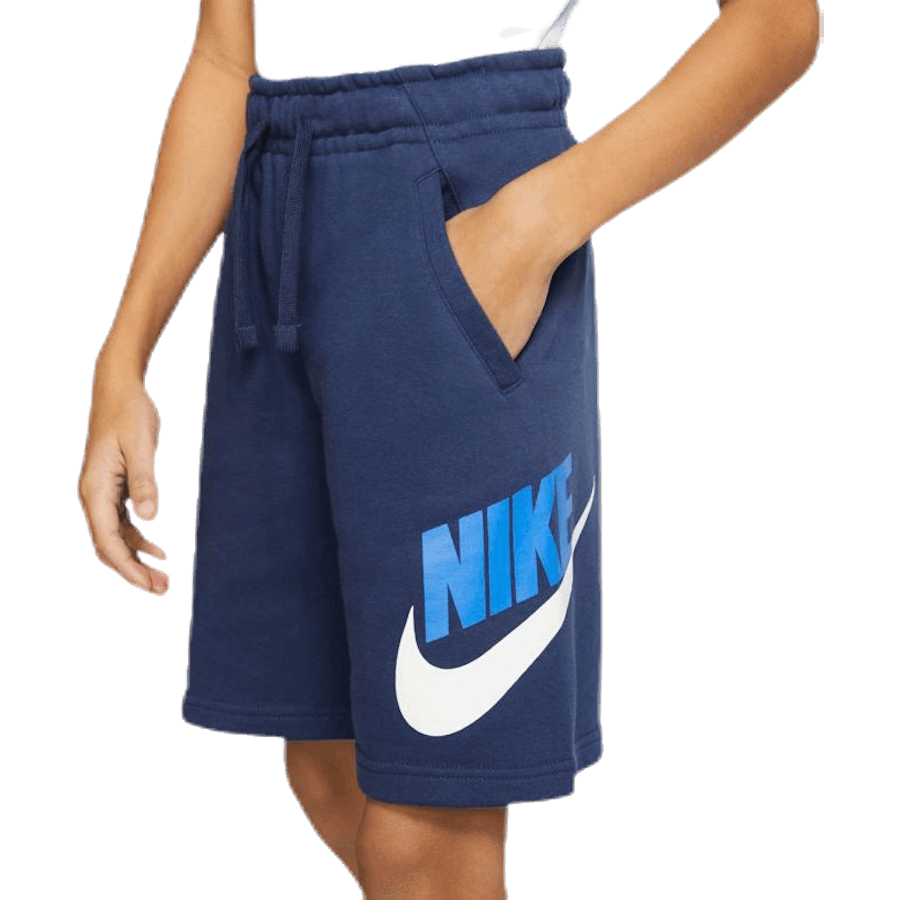 Club Fleece Shorts Junior Blå/Vit