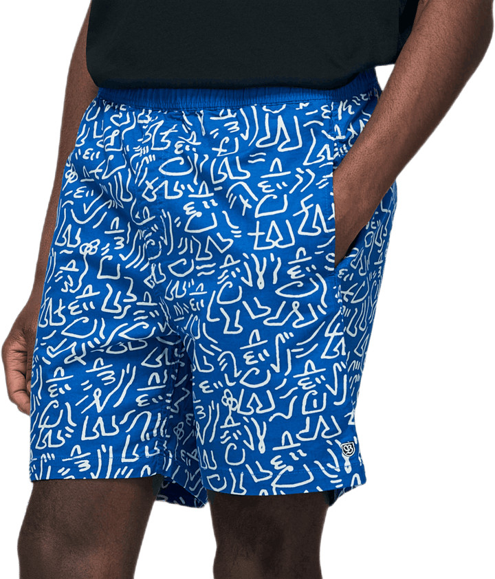 Steady Elastic Wb Shorts Blue
