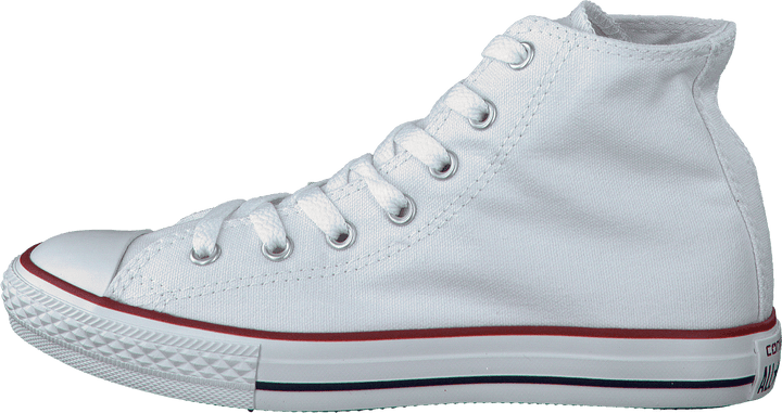 All Star Kids Hi Optical Hvit