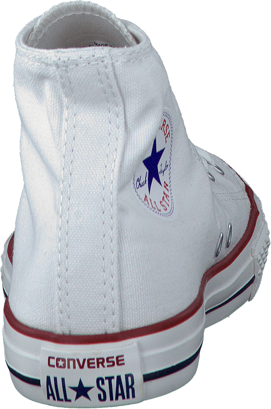 All Star Kids Hi Optical Hvit