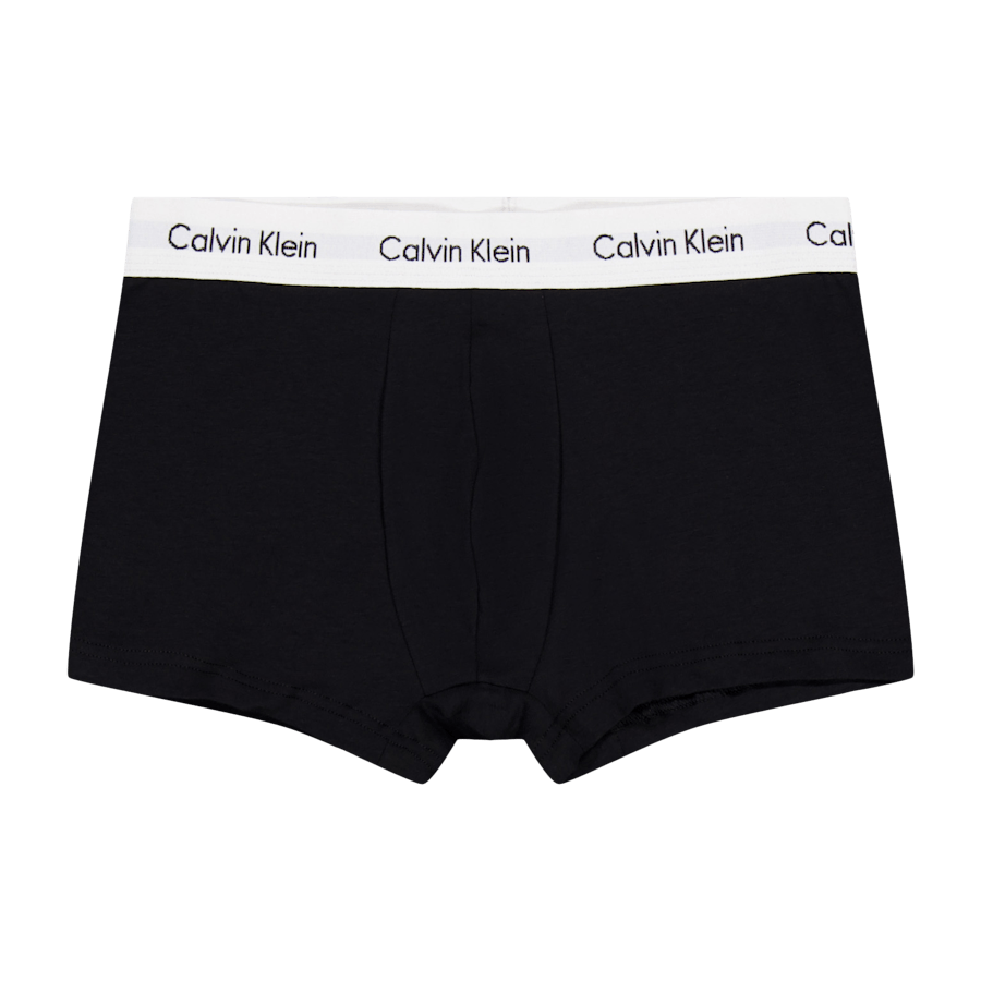 Cotone elasticizzato 3P a vita bassa Nero