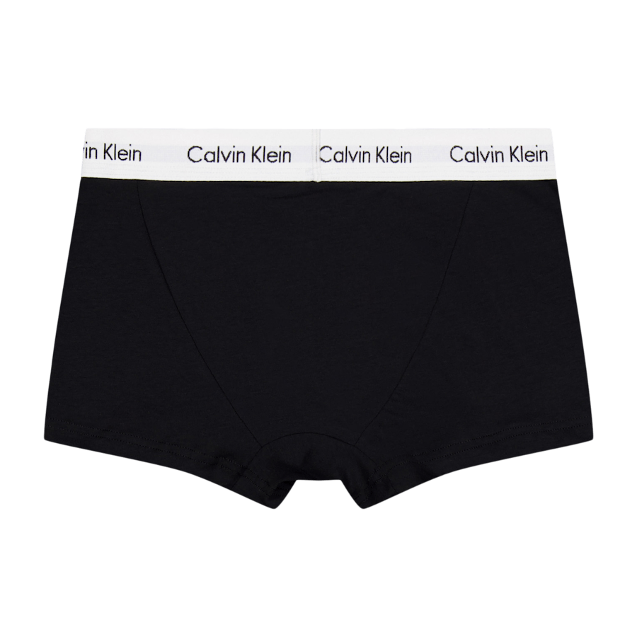 Cotone elasticizzato 3P a vita bassa Nero