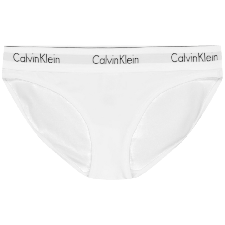 Bikini moderne en coton blanc