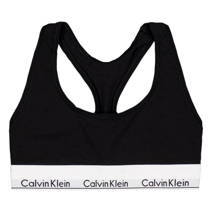 Brassière moderne en coton noir