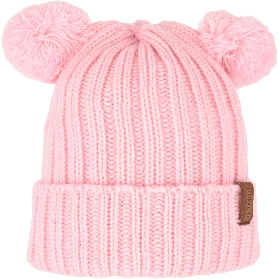 Cappello a pompon Roxtuna Rosa