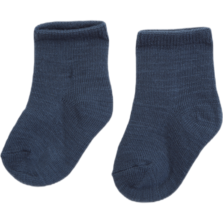 Lot de 4 paires de chaussettes Wak Wool bleues