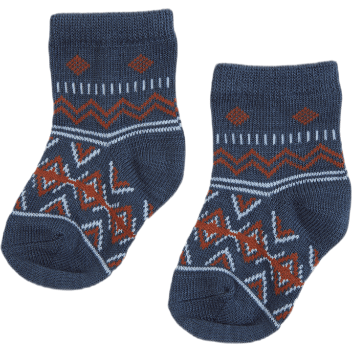 Lot de 4 paires de chaussettes Wak Wool bleues