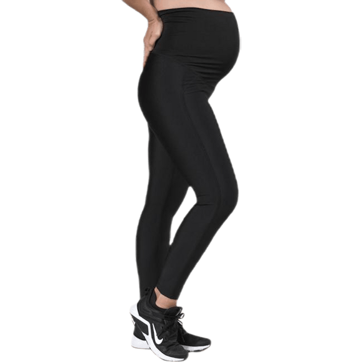 Kontrolne nogavice Mama 7/8 Black