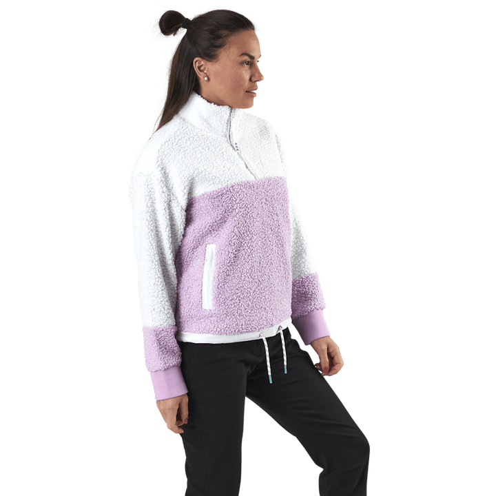 Larosa H/Z Sherpa Fleece Rosa/Blanco