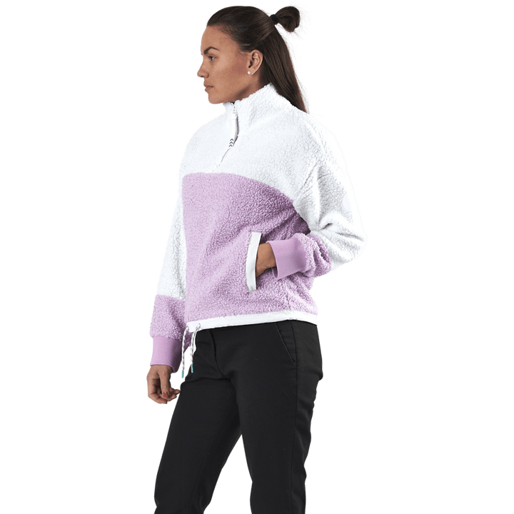 Larosa H/Z Sherpa Fleece Rosa/Blanco