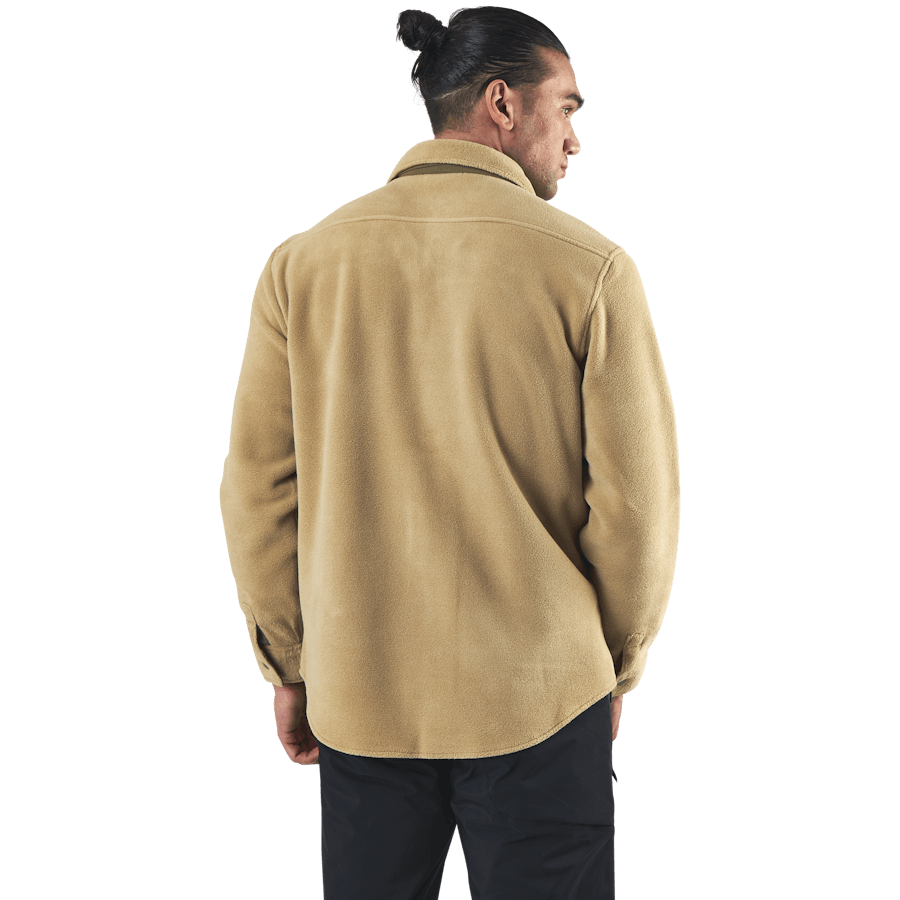 Camicia in pile Heart Beige