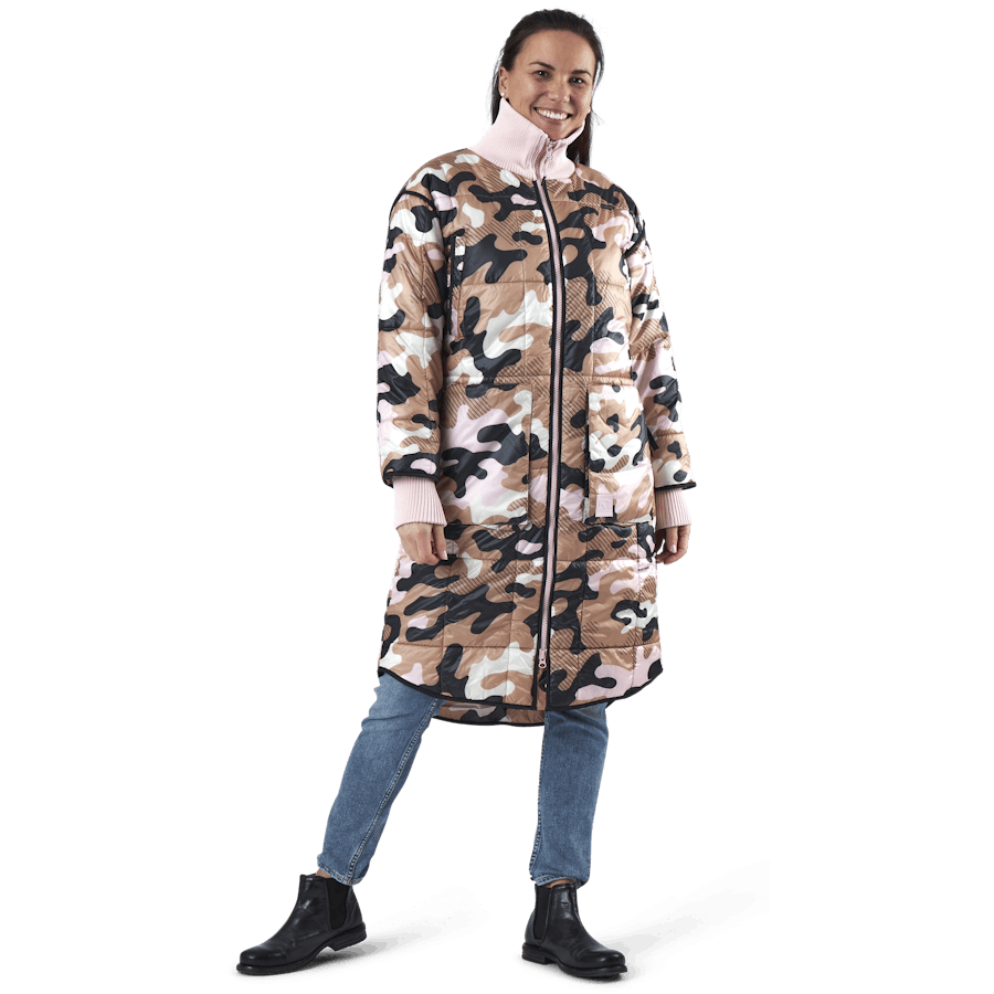 Parka Nyre Rosa/Fantasia