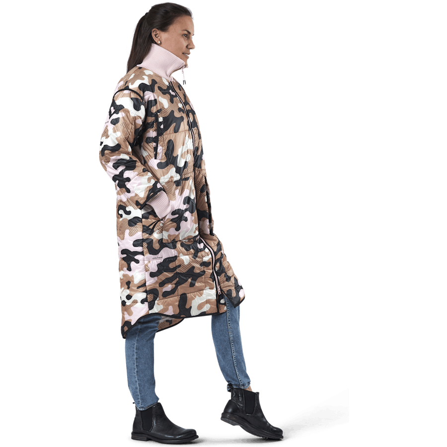 Parka Nyre Rosa/Fantasia