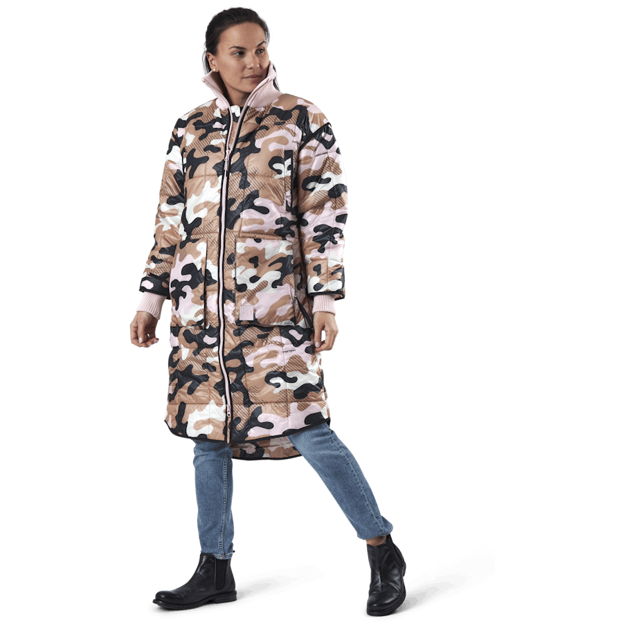 Parka Nyre Rosa/Fantasia