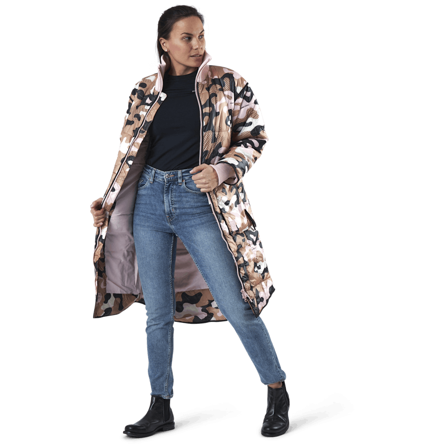 Parka Nyre Rosa/Fantasia