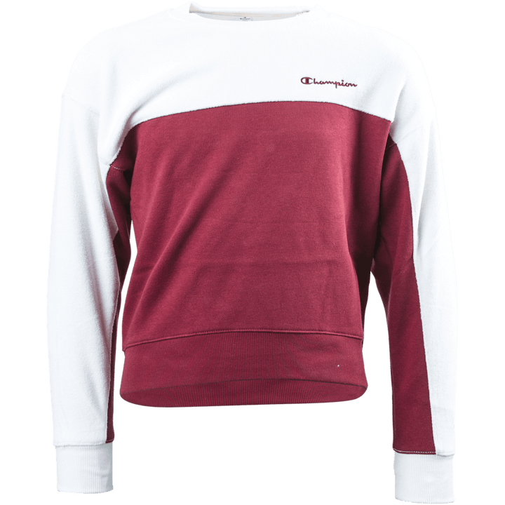 Bluza Crewneck Jr różowy/biały