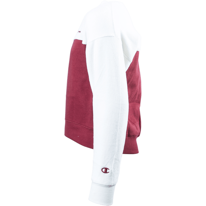 Bluza Crewneck Jr różowy/biały