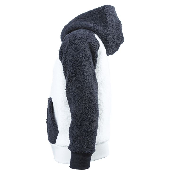 Sudadera con capucha y cremallera Junior Blanca