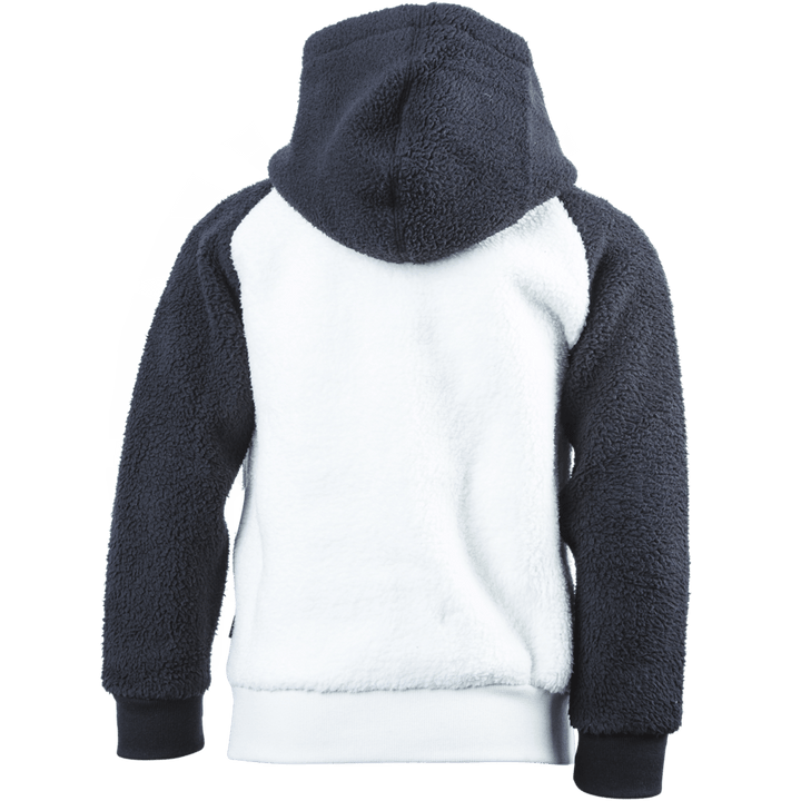 Sudadera con capucha y cremallera Junior Blanca