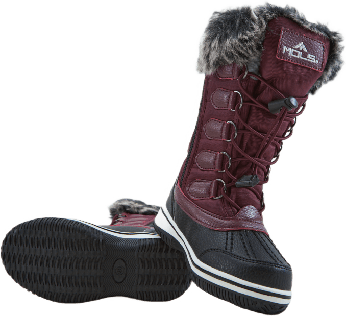 Rabon Winterstiefel Wasserdicht Lila