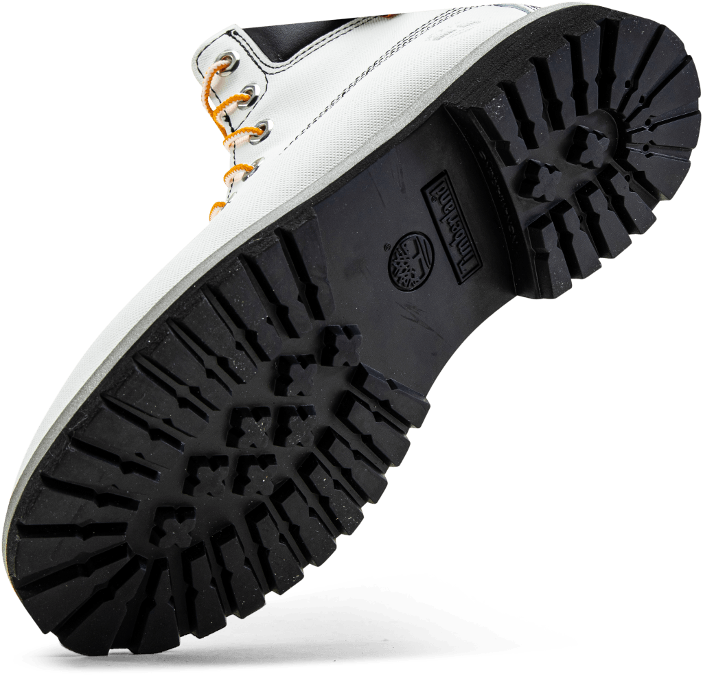 6 In Premium WP Boot Jr White
