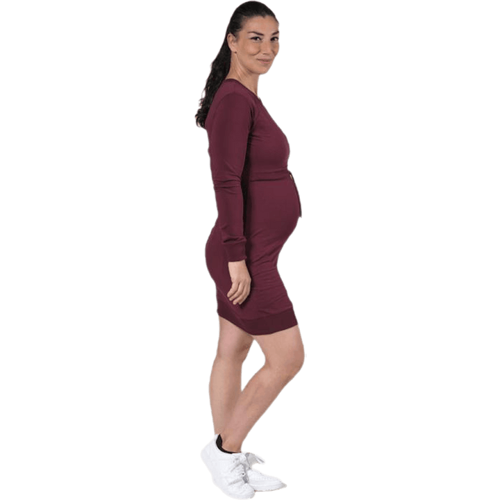 B Warmer Dress Sarkana