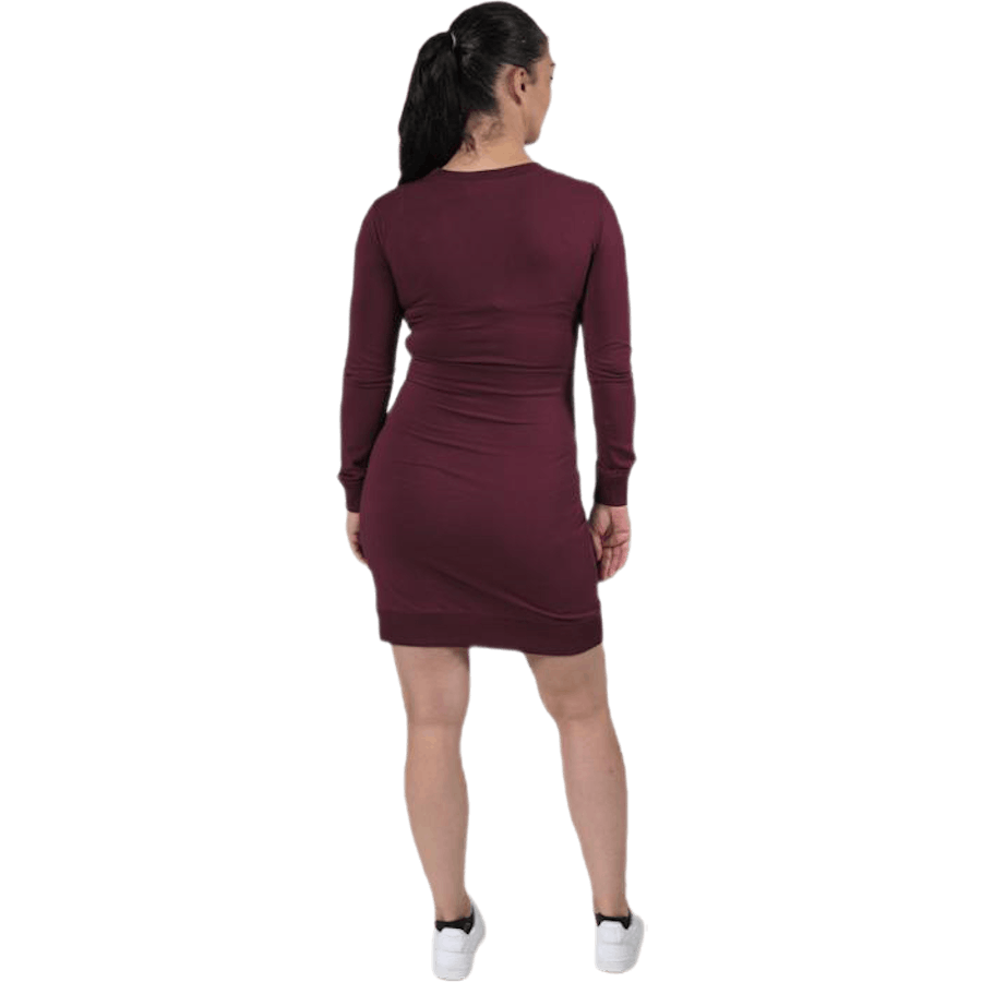 B Warmer Dress Sarkana