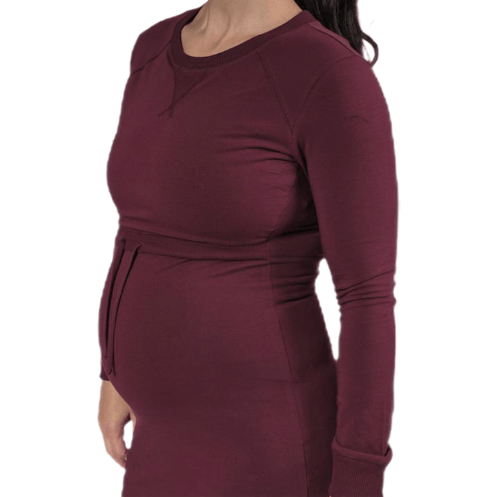 B Warmer Dress Sarkana