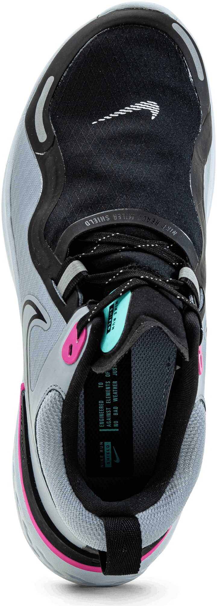 React Miler Shield Bleu/Noir