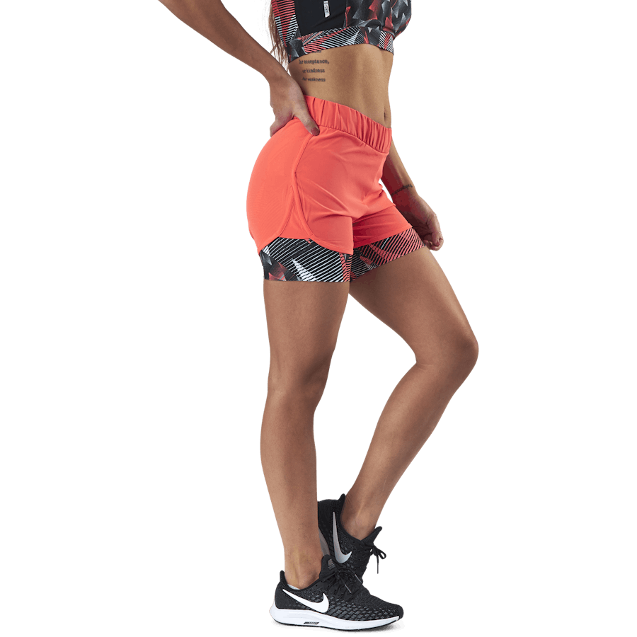 Judie Aop Lose Trainingsshorts Rot