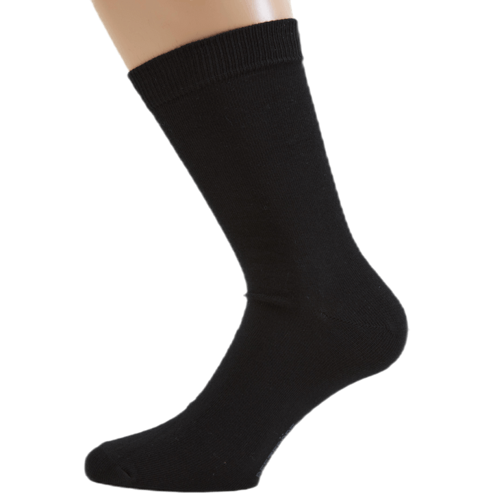 Socken Bio-Baumwolle 5er-Pack Schwarz