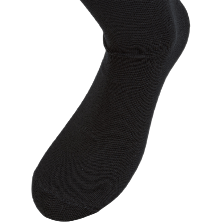 Socken Bio-Baumwolle 5er-Pack Schwarz