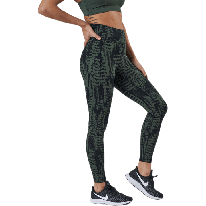 Iconic Bedruckte 7/8 Strumpfhose Grün