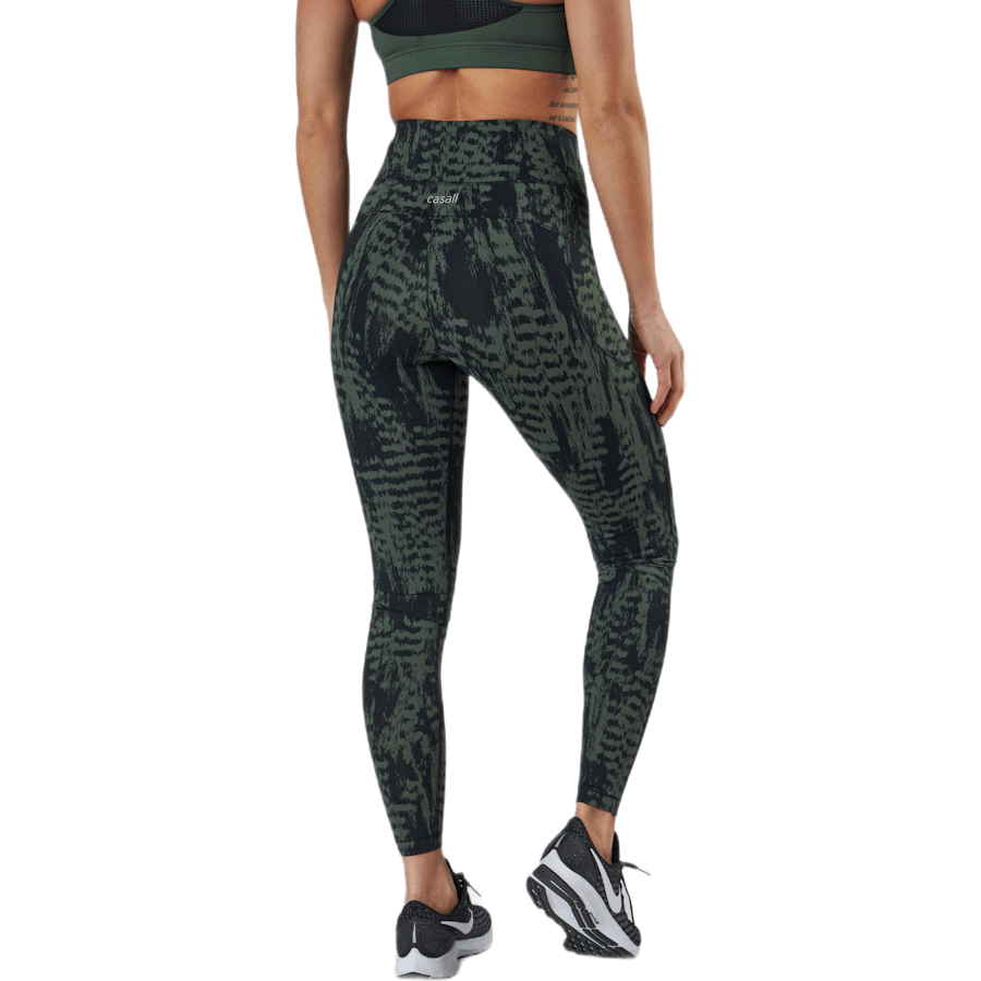 Iconic Bedruckte 7/8 Strumpfhose Grün